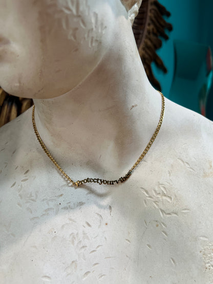 Protect Your Vibes Necklace